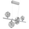 Lámparas Globo Lighting Virina Lámparas suspendidas LED Cromo, 1 luz