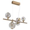Lámparas Globo Lighting Virina Lámparas suspendidas LED dorado, 1 luz