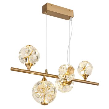 Lámparas Globo Lighting Virina Lámparas suspendidas LED dorado, 1 luz
