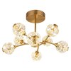 Lámparas Globo Lighting Virina Plafones LED dorado, 1 luz