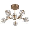 Lámparas Globo Lighting Virina Plafones LED dorado, 1 luz