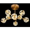 Lámparas Globo Lighting Virina Plafones LED dorado, 1 luz