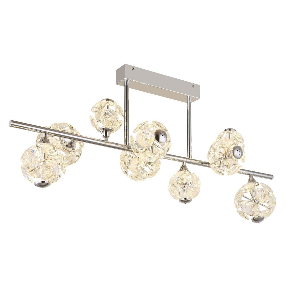 Lámparas Globo Lighting Virina Plafones LED Cromo, 1 luz main product photo