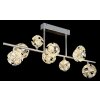 Lámparas Globo Lighting Virina Plafones LED Cromo, 1 luz