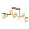 Lámparas Globo Lighting Virina Plafones LED dorado, 1 luz