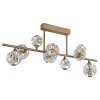Lámparas Globo Lighting Virina Plafones LED dorado, 1 luz