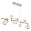 Lámparas Globo Lighting Virina Lámparas suspendidas LED Cromo, 1 luz