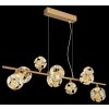 Lámparas Globo Lighting Virina Lámparas suspendidas LED dorado, 1 luz