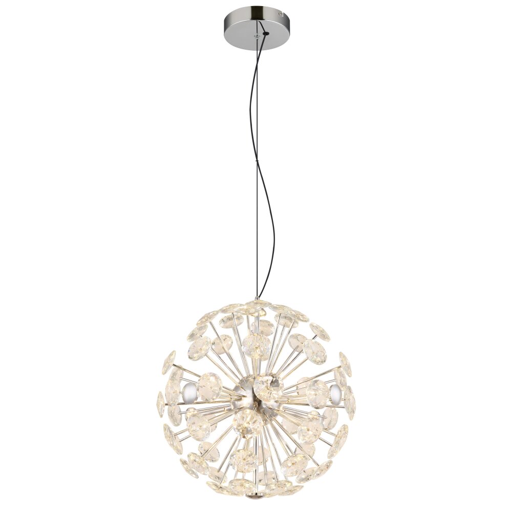 Lámparas Globo Lighting Virina Lámparas suspendidas LED Cromo, 1 luz main product photo