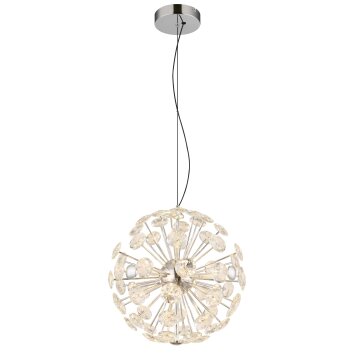 Lámparas Globo Lighting Virina Lámparas suspendidas LED Cromo, 1 luz