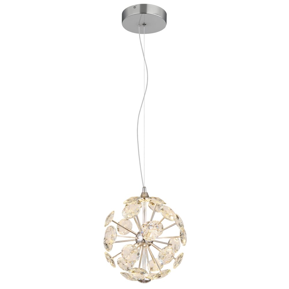 Lámparas Globo Lighting Virina Lámparas suspendidas LED Cromo, 1 luz main product photo