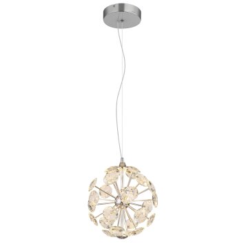 Lámparas Globo Lighting Virina Lámparas suspendidas LED Cromo, 1 luz