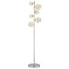 Lámparas Globo Lighting Virina Lámpara de pie LED Cromo, 1 luz