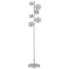 Lámparas Globo Lighting Virina Lámpara de pie LED Cromo, 1 luz