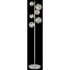 Lámparas Globo Lighting Virina Lámpara de pie LED Cromo, 1 luz