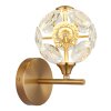 Lámparas Globo Lighting Virina Apliques LED dorado, 1 luz