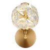 Lámparas Globo Lighting Virina Apliques LED dorado, 1 luz