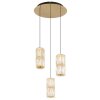 Lámparas Globo Lighting Stefanie Lámparas suspendidas LED dorado, Negro, 1 luz