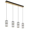 Lámparas Globo Lighting Stefanie Lámparas suspendidas LED dorado, Negro, 1 luz