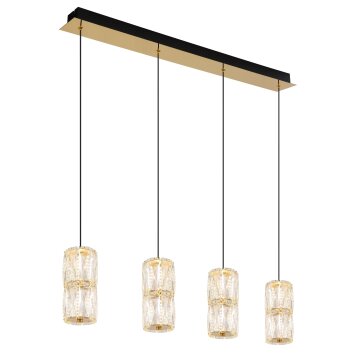 Lámparas Globo Lighting Stefanie Lámparas suspendidas LED dorado, Negro, 1 luz