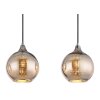 Lámparas Globo Lighting Lourdes Lámparas suspendidas Blanca, 3 luces