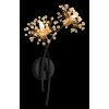 Lámparas Globo Lighting Fiore Apliques Negro, 2 luces