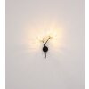 Lámparas Globo Lighting Fiore Apliques Negro, 2 luces