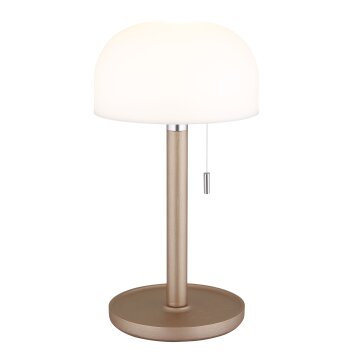 Lámpara Champiñón  Lámparas Globo Lighting Norman Lámparas de mesa LED champán, 1 luz