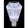 Lámparas Globo Lighting Polimi Lámparas de mesa LED Plata, 1 luz, Cambia de color