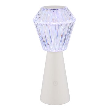 Lámparas Globo Lighting Polimi Lámparas de mesa LED Blanca, 1 luz, Cambia de color
