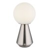 Lámparas Globo Lighting Sora Lámparas de mesa LED Níquel-mate, 1 luz