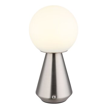 Lámparas Globo Lighting Sora Lámparas de mesa LED Níquel-mate, 1 luz