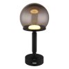 Lámparas Globo Lighting Haku Lámparas de mesa LED Negro, 1 luz