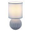 Lámparas Globo Lighting Sylas Lámparas de mesa Azul, 1 luz