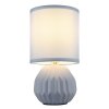 Lámparas Globo Lighting Sylas Lámparas de mesa Azul, 1 luz