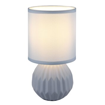Lámparas Globo Lighting Sylas Lámparas de mesa Azul, 1 luz