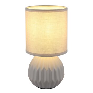 Lámparas Globo Lighting Sylas Lámparas de mesa Gris, 1 luz