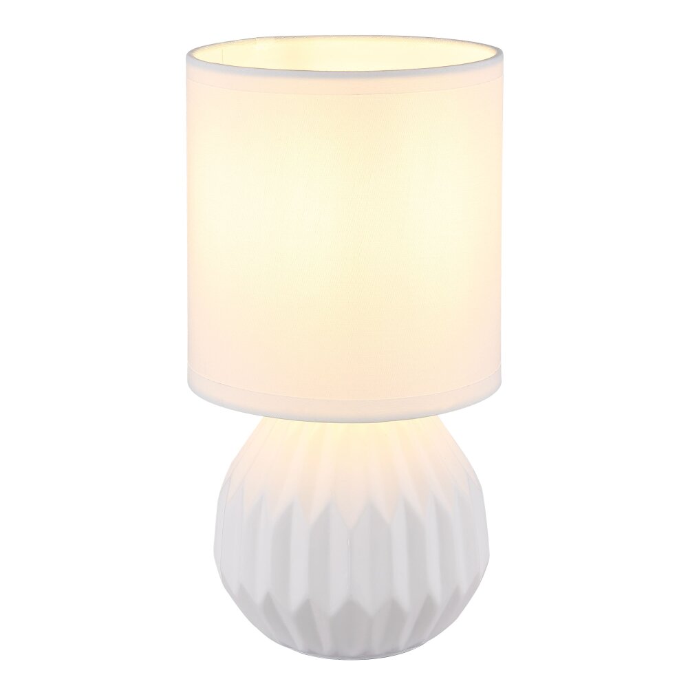 Lámparas Globo Lighting Sylas Lámparas de mesa Blanca, 1 luz main product photo