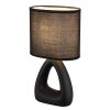 Lámparas Globo Lighting Triangle Lámparas de mesa Negro, 1 luz