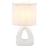 Lámparas Globo Lighting Triangle Lámparas de mesa Blanca, 1 luz