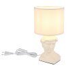 Lámparas Globo Lighting Hermes Lámparas de mesa Naranja, 1 luz