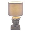 Lámparas Globo Lighting Hermes Lámparas de mesa Gris, 1 luz