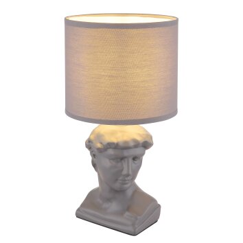 Lámparas Globo Lighting Hermes Lámparas de mesa Gris, 1 luz