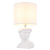 Lámparas Globo Lighting Hermes Lámparas de mesa Blanca, 1 luz