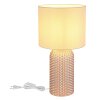 Lámparas Globo Lighting Sofia Lámparas de mesa champán, 1 luz