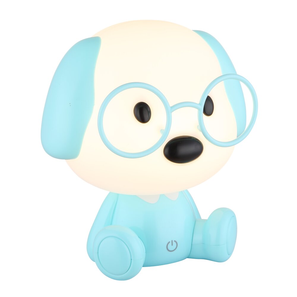 Lámparas Globo Lighting Puppy Lámparas de mesa LED Azul, Blanca, 1 luz main product photo
