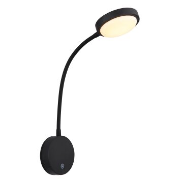 Lámparas Globo Lighting Pegasi Apliques LED Negro, 1 luz