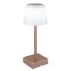 Lámparas Globo Lighting Xayden Lámparas de mesa LED champán, Color champán, 1 luz