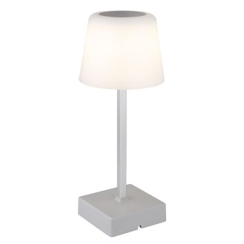 Lámparas Globo Lighting Xayden Lámparas de mesa LED Plata, 1 luz