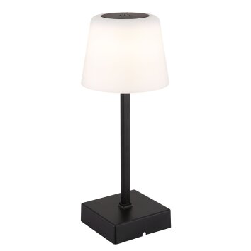 Lámparas Globo Lighting Xayden Lámparas de mesa LED Negro, 1 luz